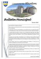 Bulletin municipal Janvier 2021 N° 1